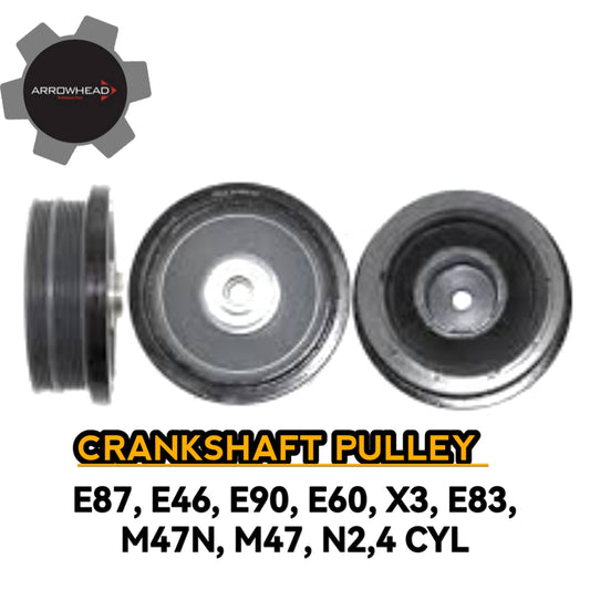 Crankshaft Pulley E87 E46 E90 E60 X3 E83 M47N M47 N2 4 CYL