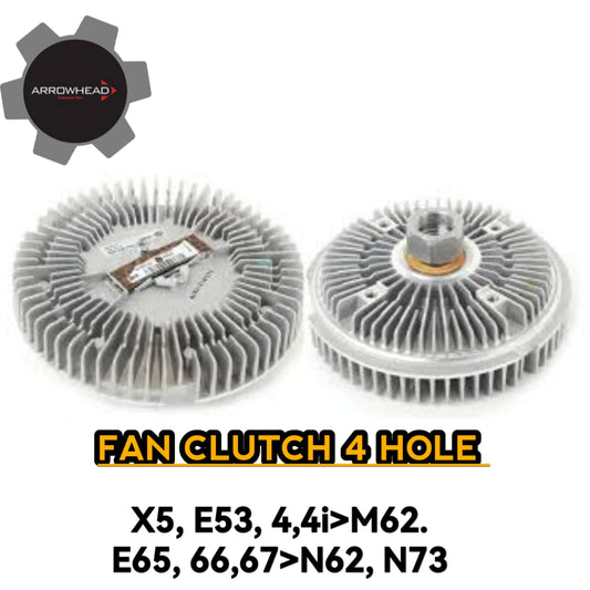 Fan Clutch 4 Hole X5 E53 E65 E66 E67 N62 N73