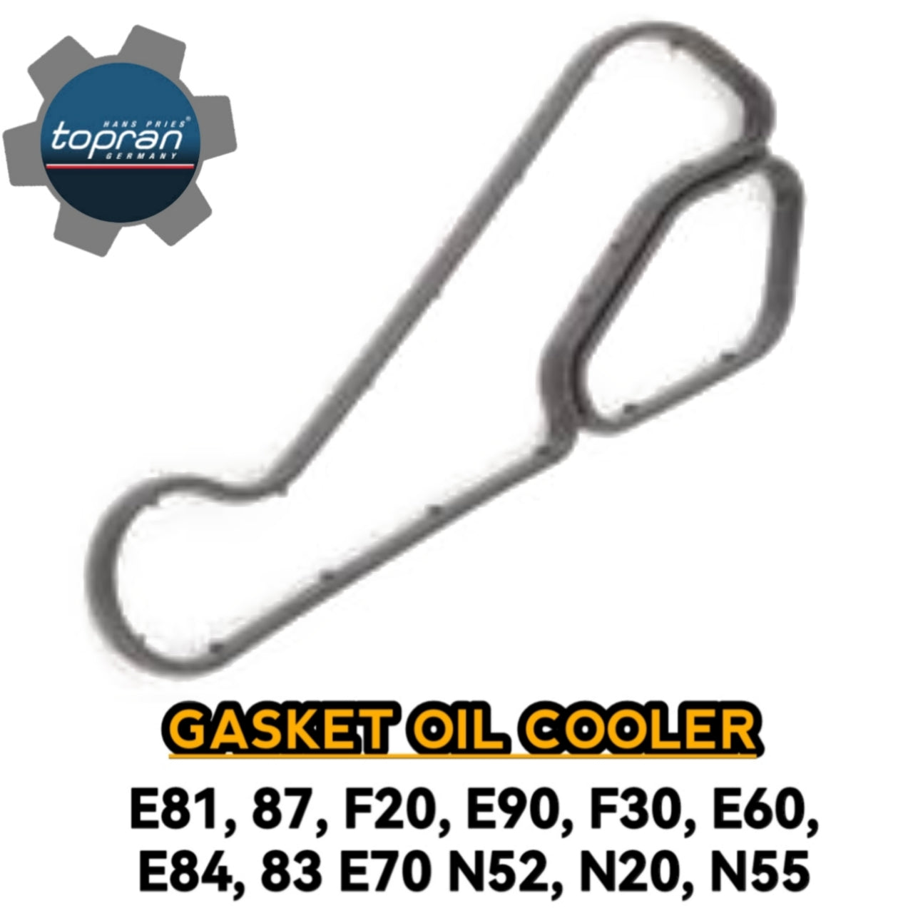 Oil Cooler Gasket E81 E87 F20 E90 F30 E60 E84 E83 E70 N52 N20 N55