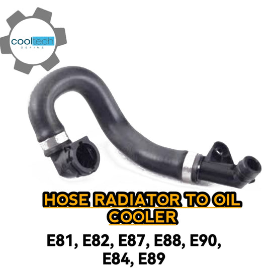 Hose Radiator Rad To Oil Cooler E81 E82 E87 E88 E90 E84 E89