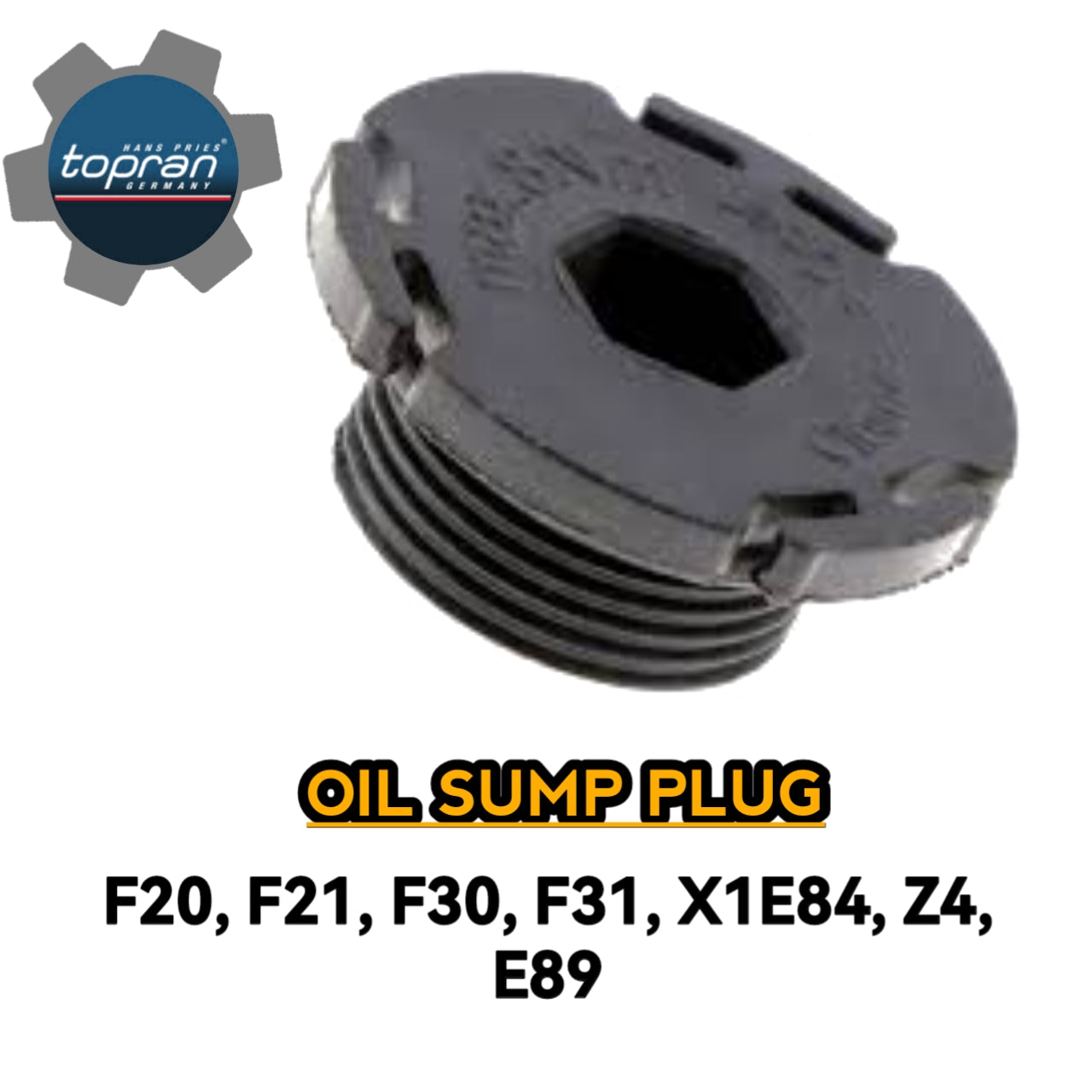 Oil Sump Plug F20 F21 F30 F31 X1 E84 Z4 E89