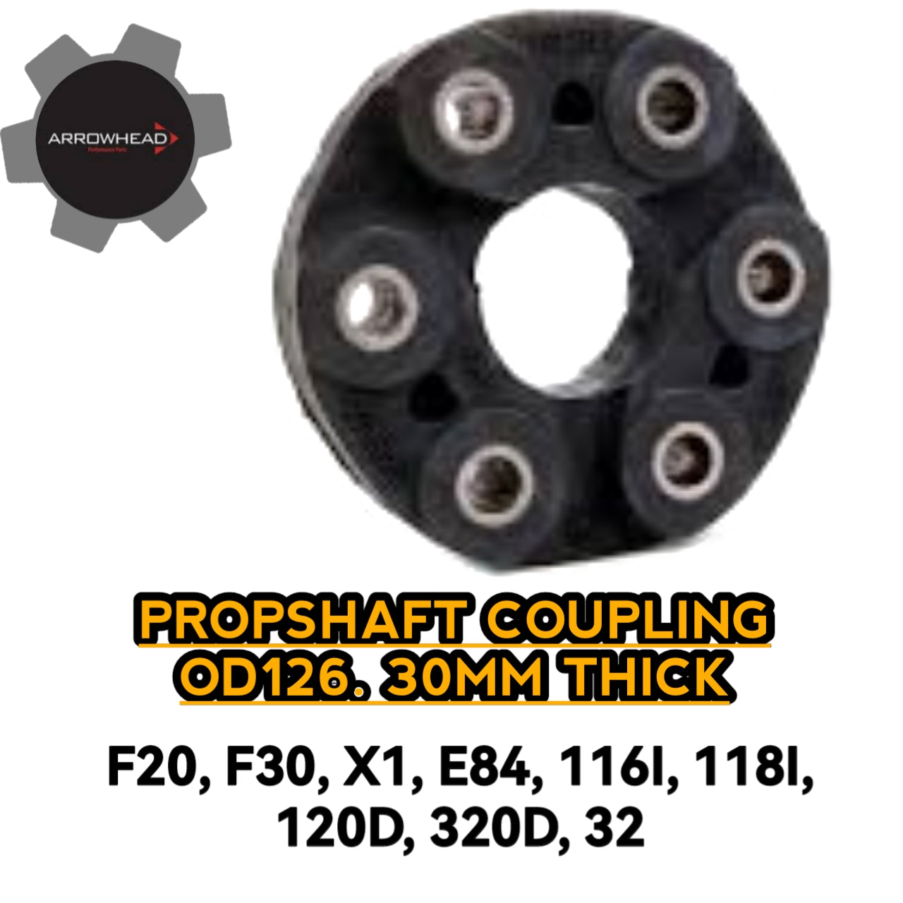 Propshaft Coupling OD126 30mm Thick F20 F30 X1 E84 116I 118I 120D 320D 32