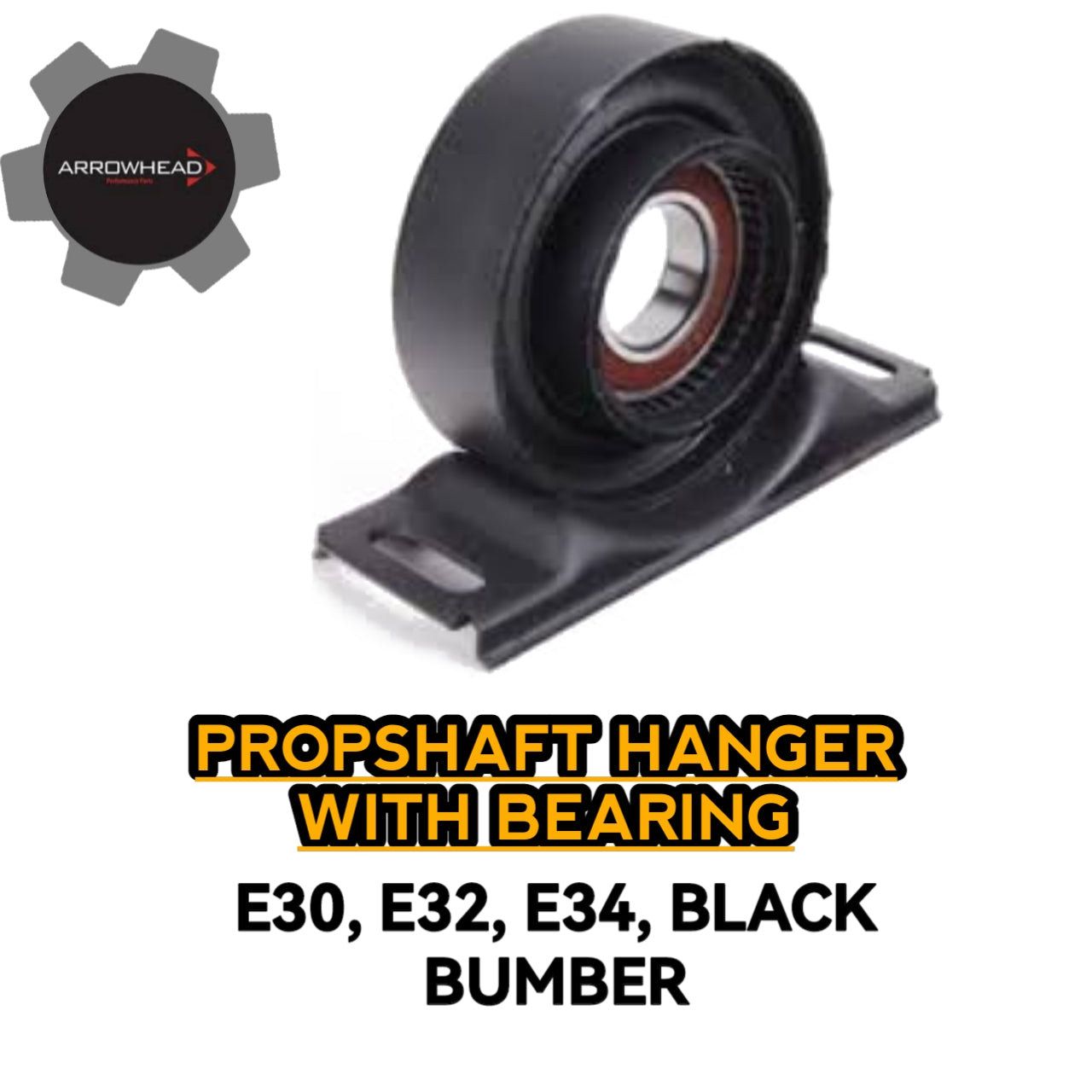 Propshaft Hanger With Bearing E30 E32 E34 Black Bumper 426987