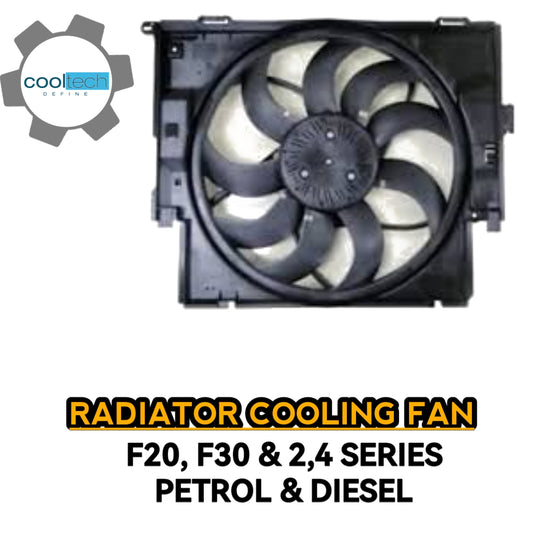 Radiator Cooling Fan F20 F30 2 and 4 Series Petrol and Diesel