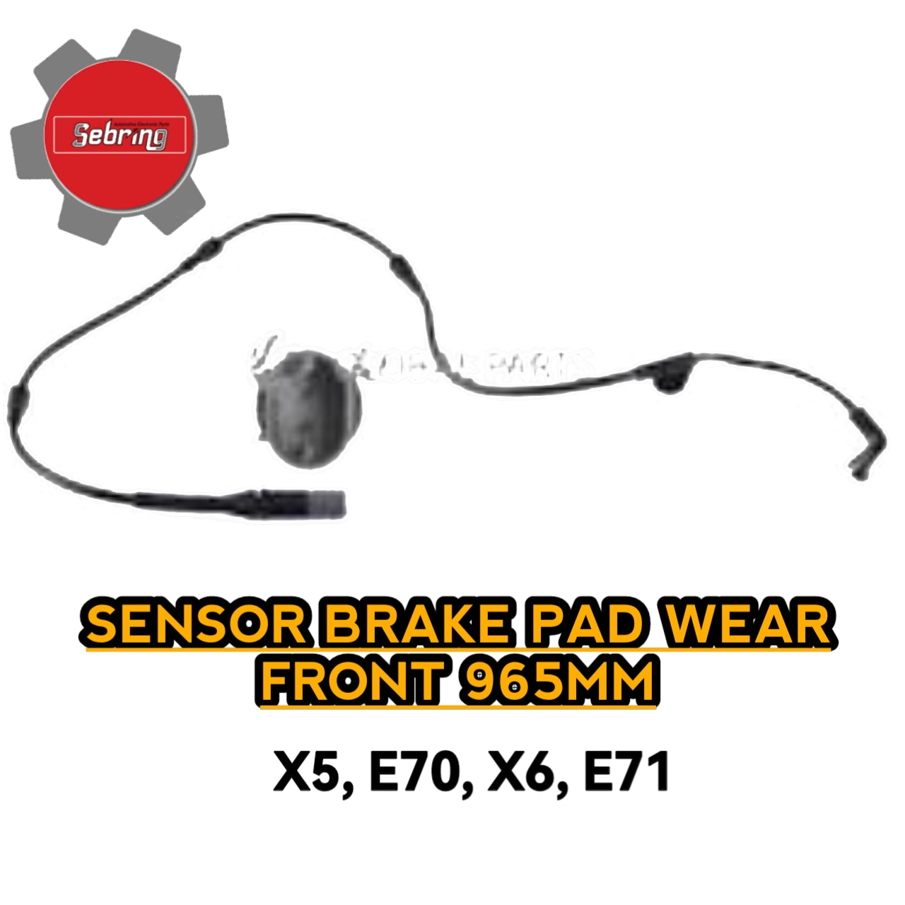 Sensor Brake Pad Wear Front X5 E70 X6 E71