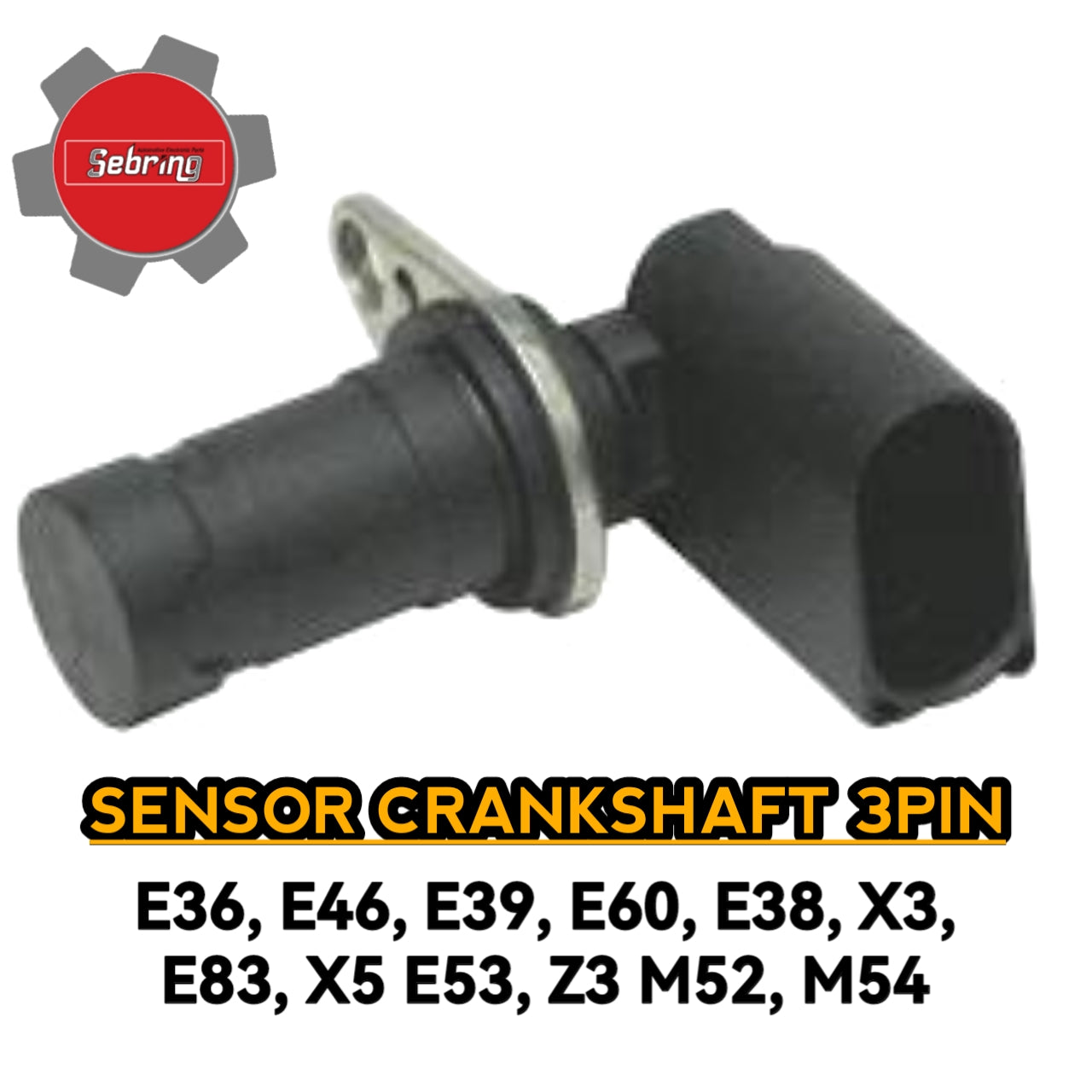 Sensor Crankshaft 3PIN E36 E46 E39 E60 E38 X3 E83 X5 E53 Z3 M52 M54 426044