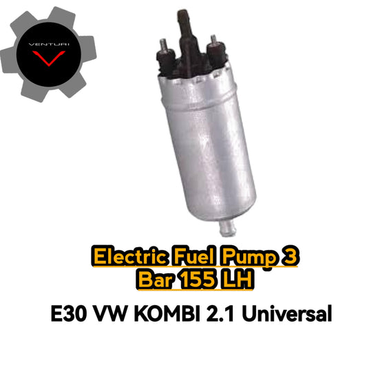 Electric Fuel Pump 3 Bar 155 LH E30 VW KOMBI 2.1, UNIVERSAL