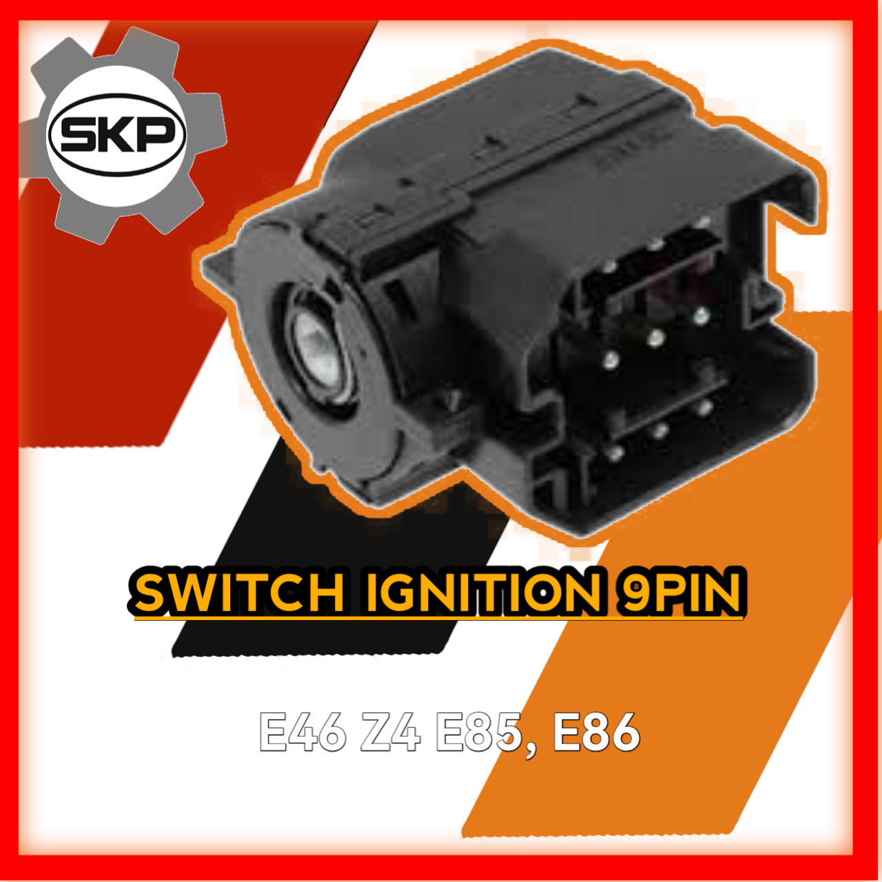 Switch Ignition 9 PIN E46 E39 E38 X3 E83 X5 E53 Z4 E85 E86 409116