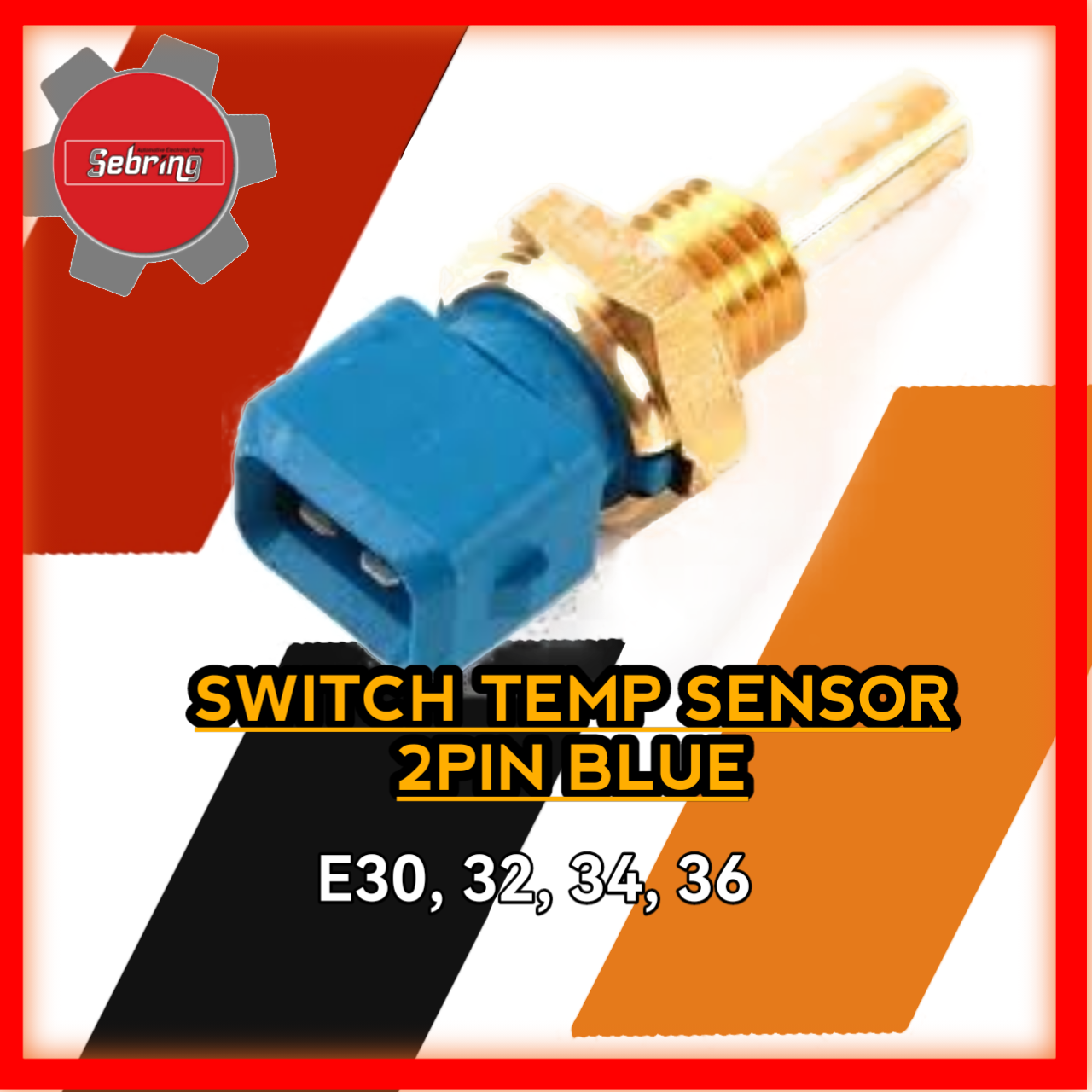 Switch Temperature Sensor 2pin Blue E30 E32 E34 E36 417695