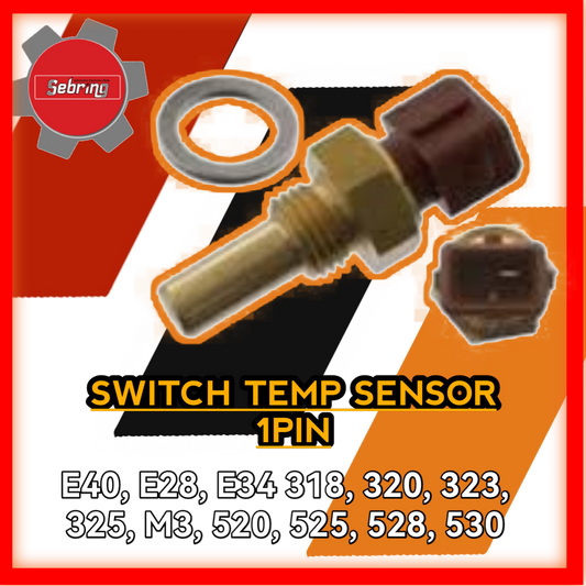 Switch Temperature Sensor 1Pin E30 E28 E34 318 320 323 325 M3 520 525 528 530 400349