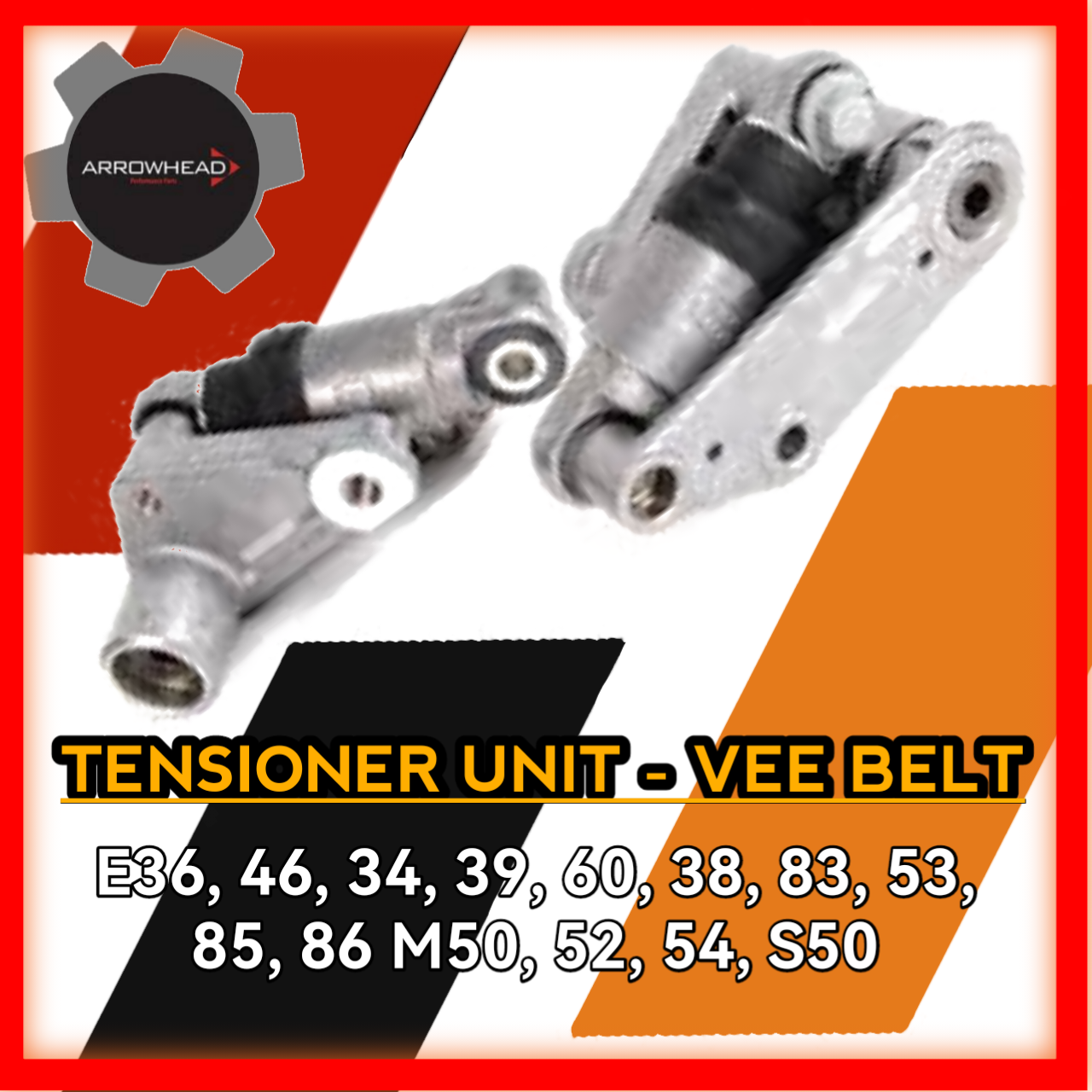 Tensioner Unit Vee Belt E36 E46 E34 E39 E60 E38 E53 E85 E86