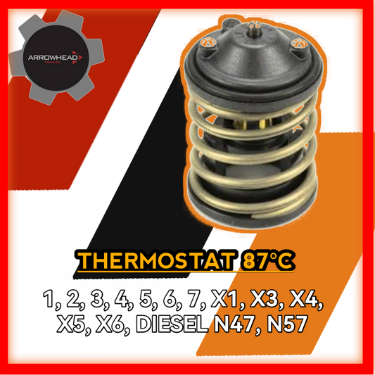 Thermostat 87°C X1 X3 X4 X5 X6 Diesel N47 N57 400335