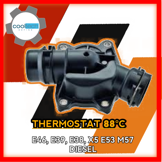 Thermostat 88°C E46 E39 E38 X5 E53 M57 DIESEL 400500