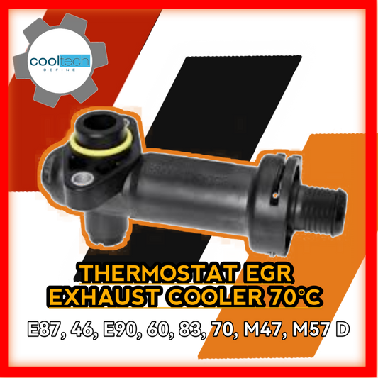 Thermostat ERG Exhaust Cooler 70°C E81 E87 E39 E46 E90 E60 E83 E60 E70 M47 M57 400053