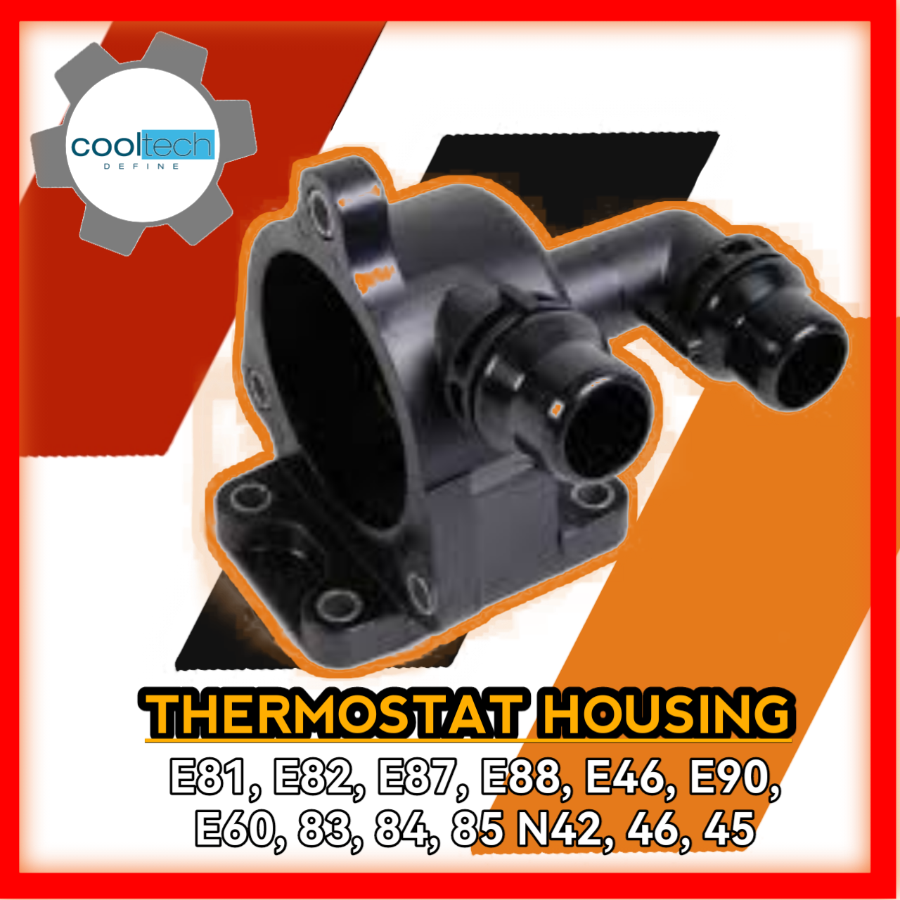 THERMOSTAT HOUSING E81 E82 E87 E88 E46 E90 E60 E83 E84 E85 N42 N46 N45 400090