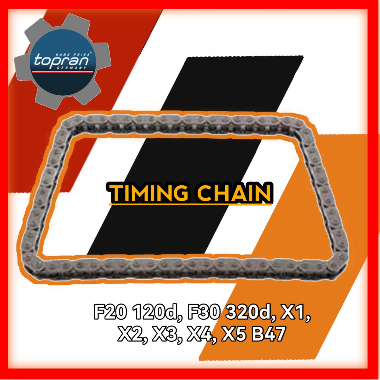 TIMING CHAIN F20 120d F30 320d X1 X2 X3 X4 X5 B47