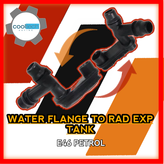 Water Flange Rad To Expansion Tank E46 Petrol