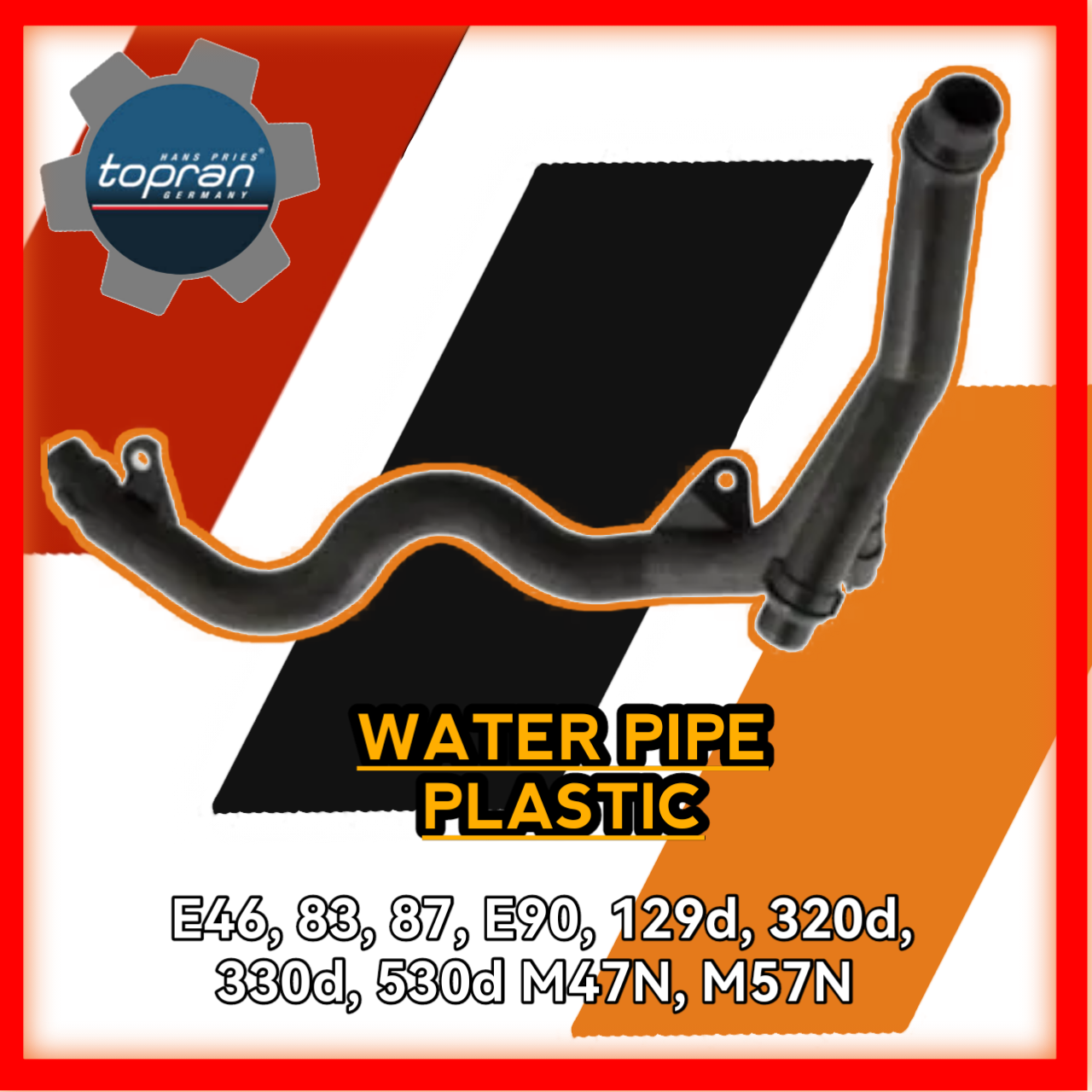 Water Pipe E46 320D 330D M47 M57