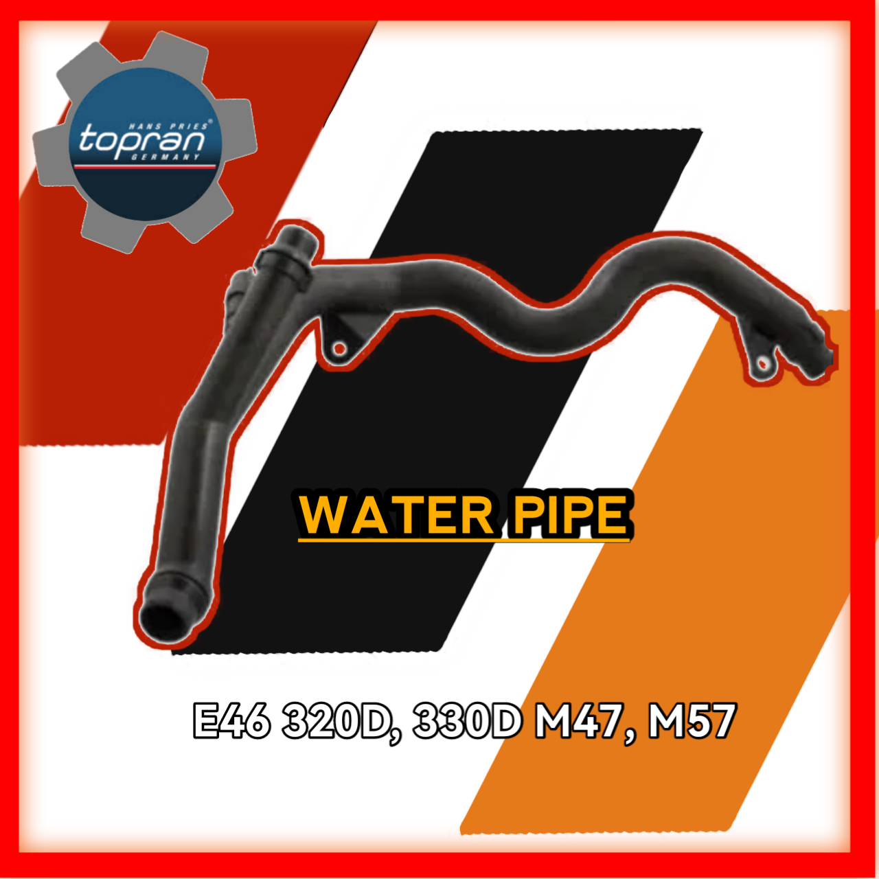 Water Pipe Plastic E46 E83 E90 120d 320d 330d 530d M47N M57N