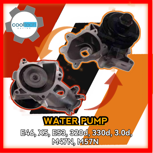 Water Pump E46 X5 E53 320d 330d 3.0d M47N M57N