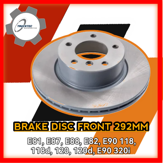 Brake Disc Front 292mm E81 E87 E88 E82 E90 118 118d 120d E90 320i 400747TT