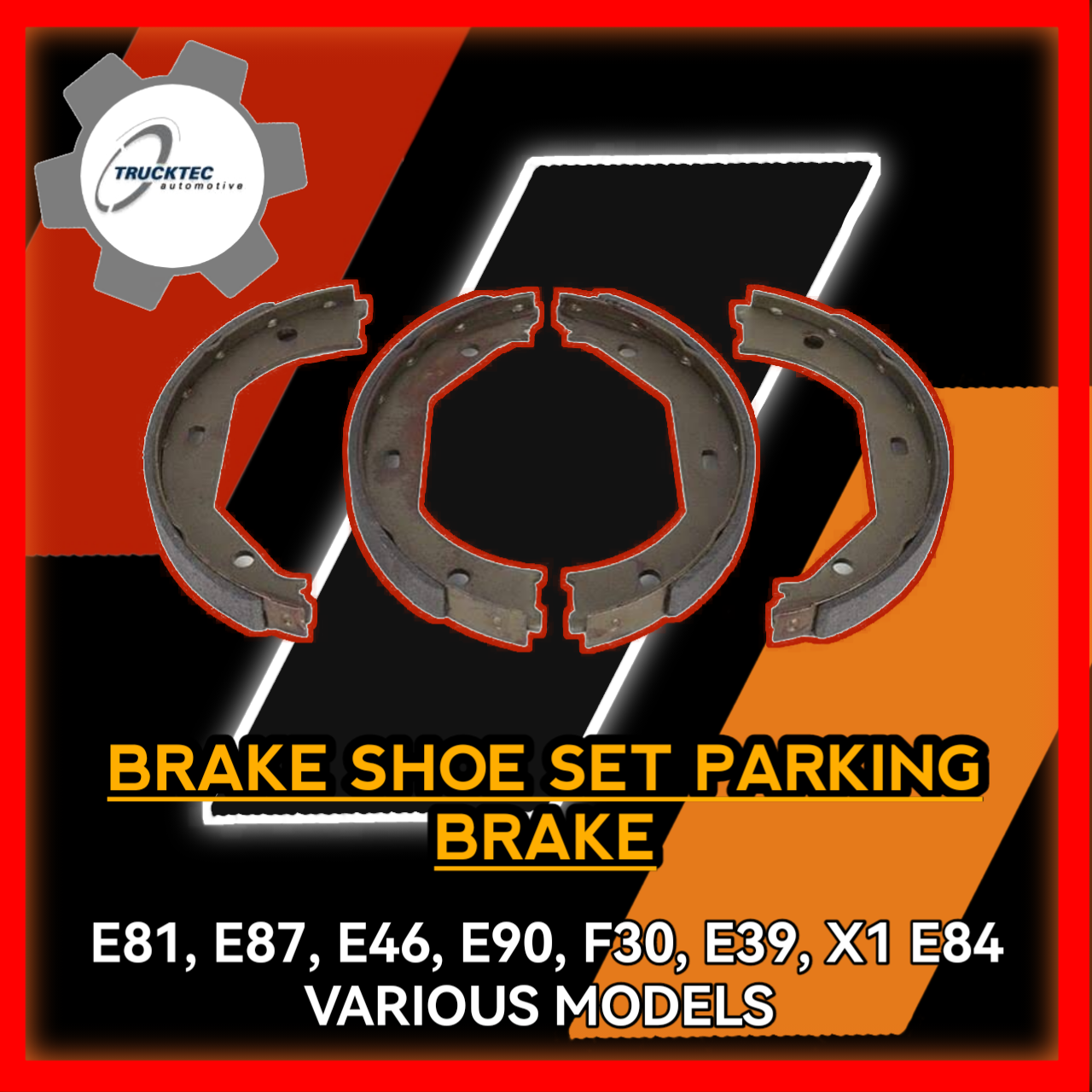 Brake Shoe Set Parking Brake E81 E87 E46 E90 E30 E39 X1 E84 Various Models