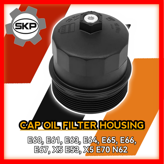 Cap Oil Filter Housing E60 E61 E63 E64 E65 E66 E67 X5 E53 X5 E70 N62