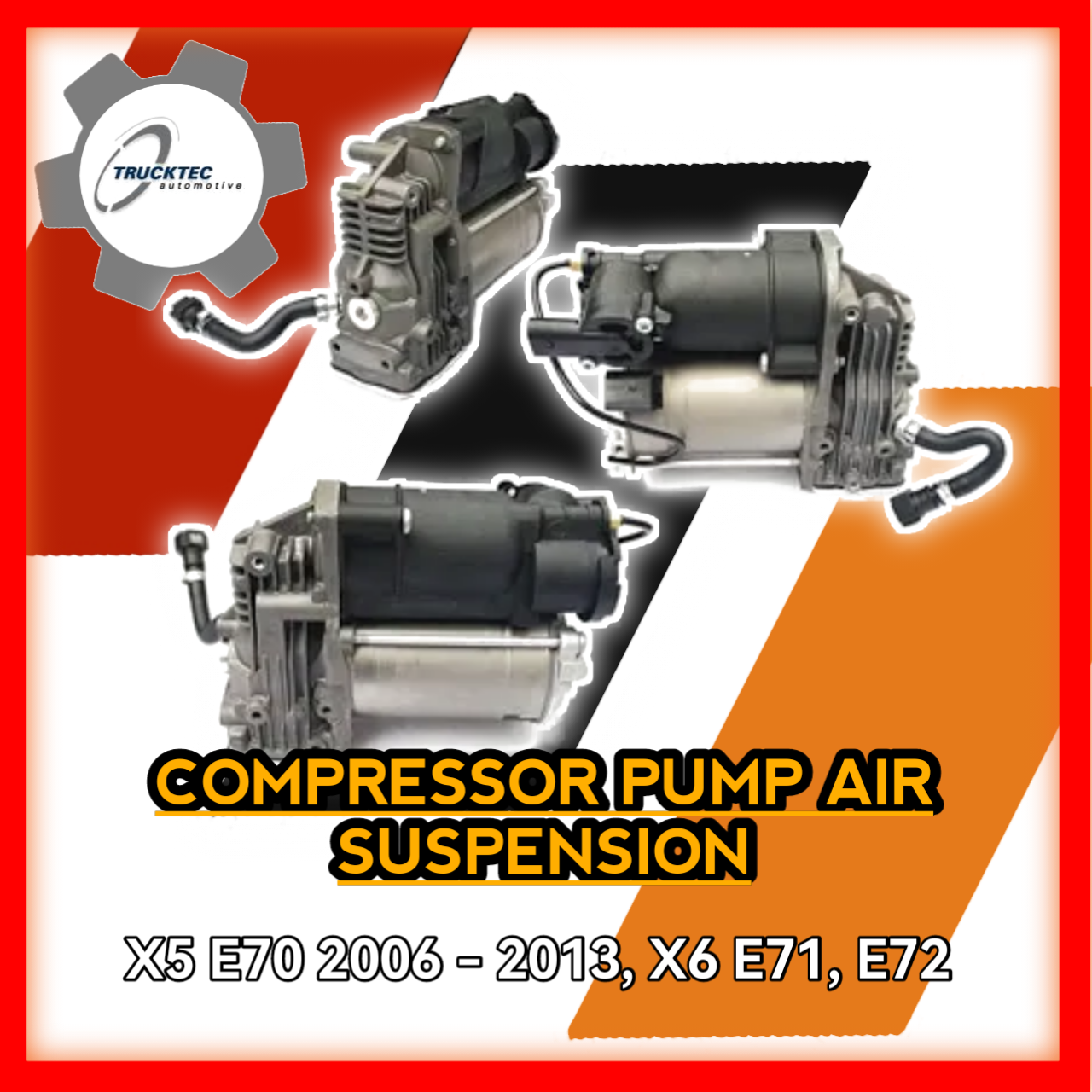 Compressor Pump Air Suspension X5 E70 2006 to 2013 X6 E71 E72