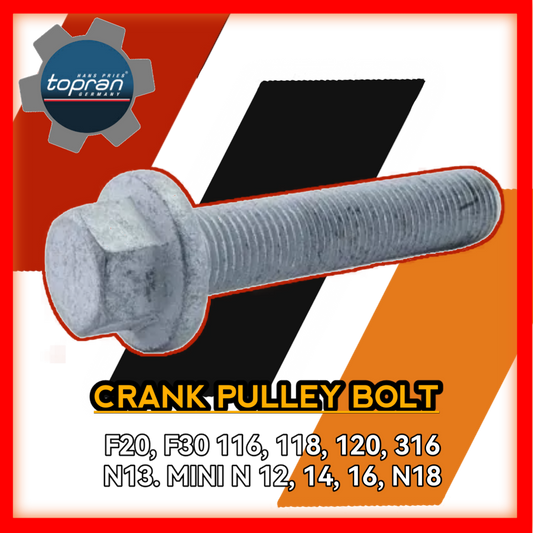 Crankshaft Pulley Bolt F20 F30 116 118 120 316 N13. MINI N12 N14 N16 N18