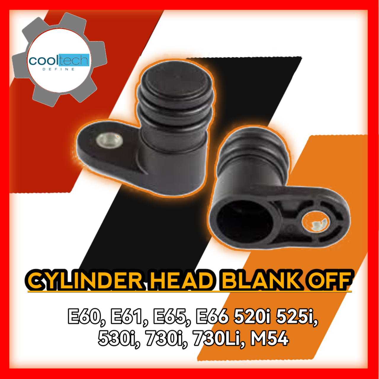 Cylinder Head Blank Off E60 E61 E65 E66 520i 525i 530 730i M54