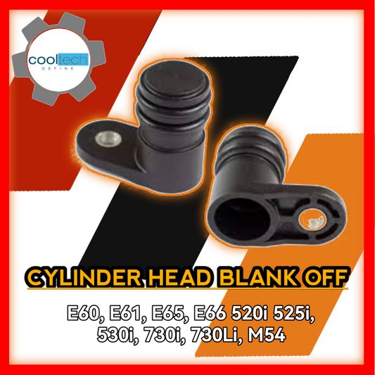 Cylinder Head Blank Off E60 E61 E65 E66 520i 525i 530 730i M54