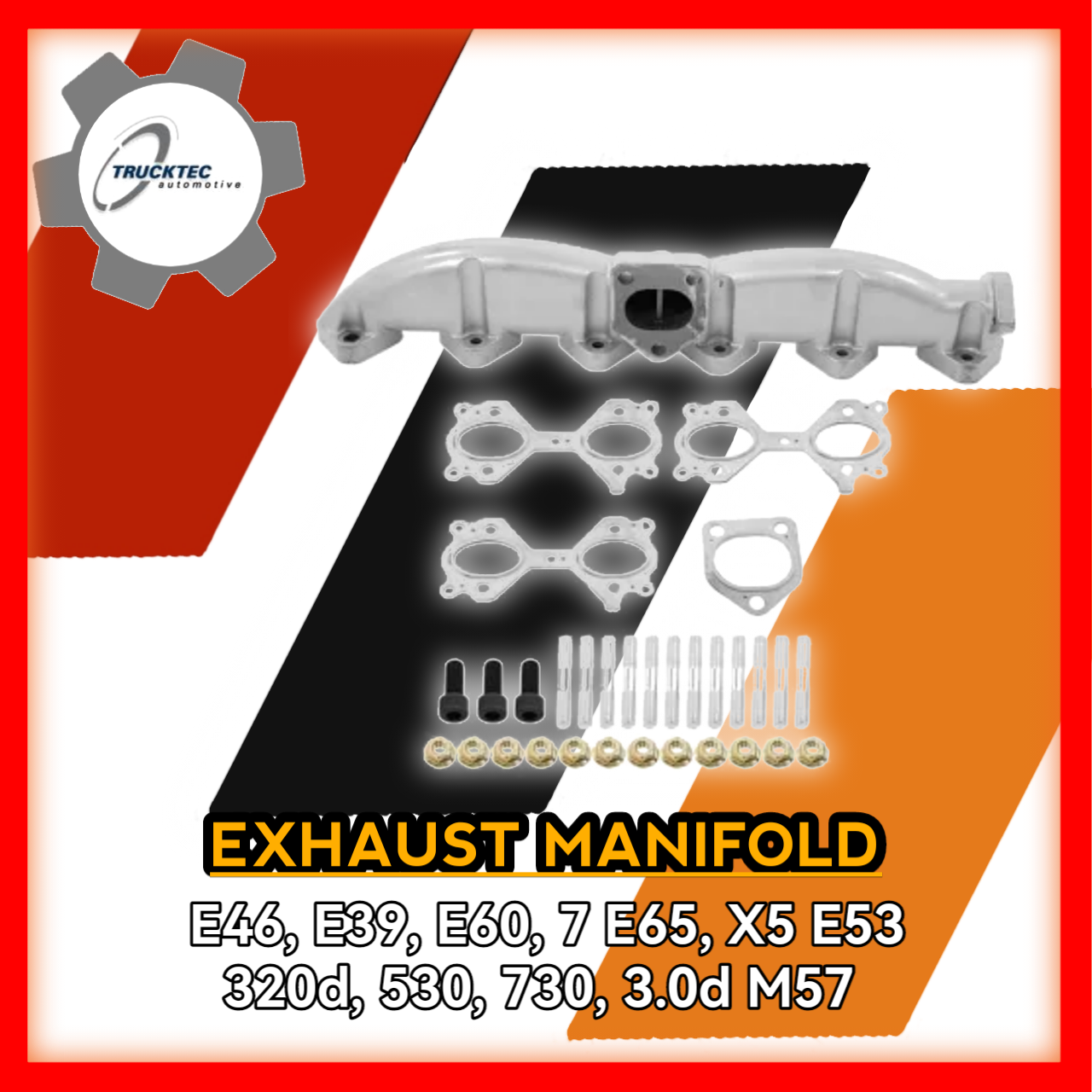 Exhaust Manifold E46 E39 E60 7 E65 X5 E53 330d 530 730 3.0d M57