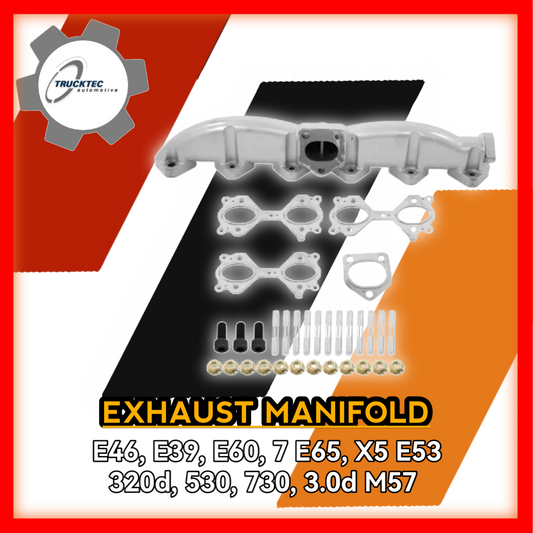 Exhaust Manifold E46 E39 E60 7 E65 X5 E53 330d 530 730 3.0d M57