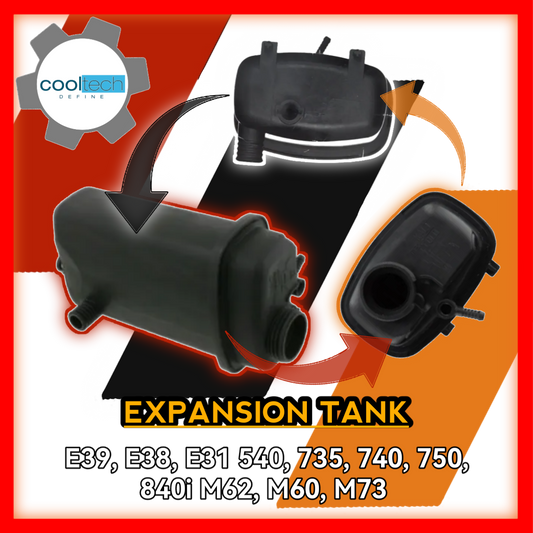 Expansion Water Tank E39 E38 E31 540 735 740 750 840i M62 M60 M73