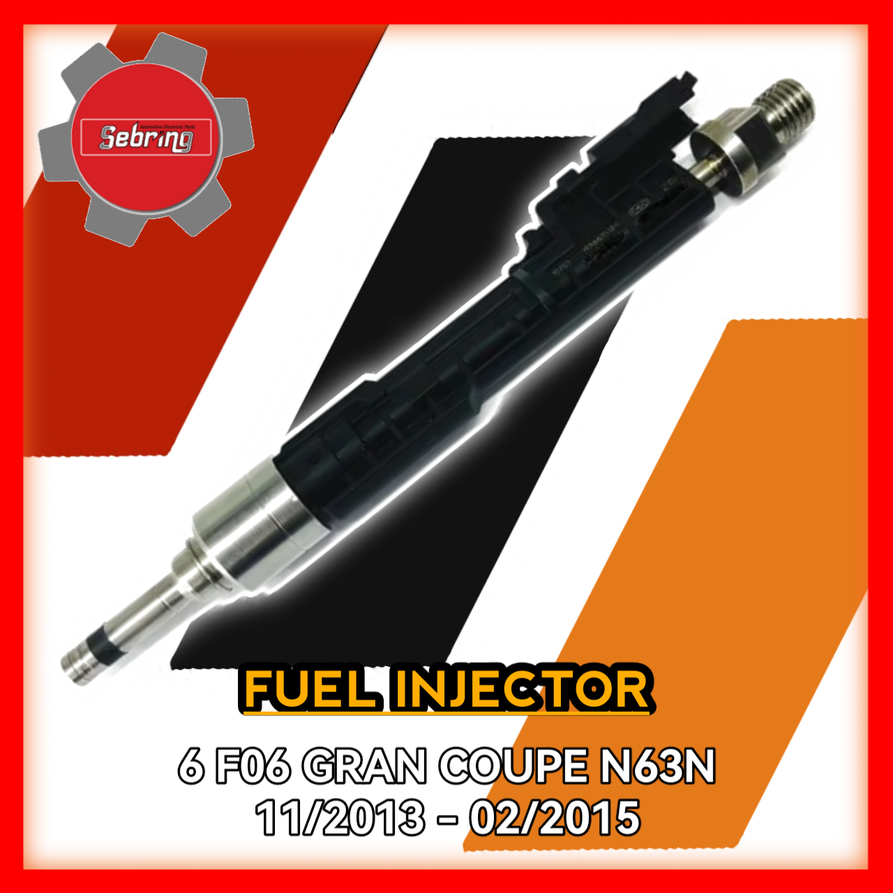 Fuel Injector 6 F06 GRAN COUPE N63N 2002 to 2015