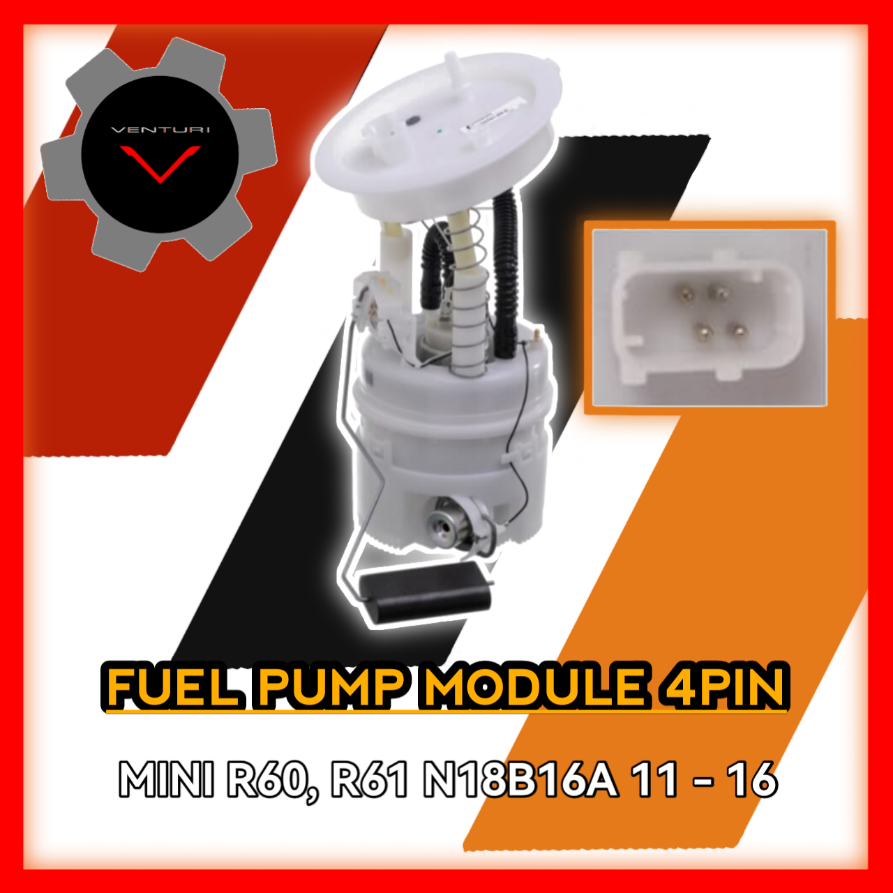 Fuel Pump Module 4Pin Mini R60  R61 N18B16A 2011 to 2016