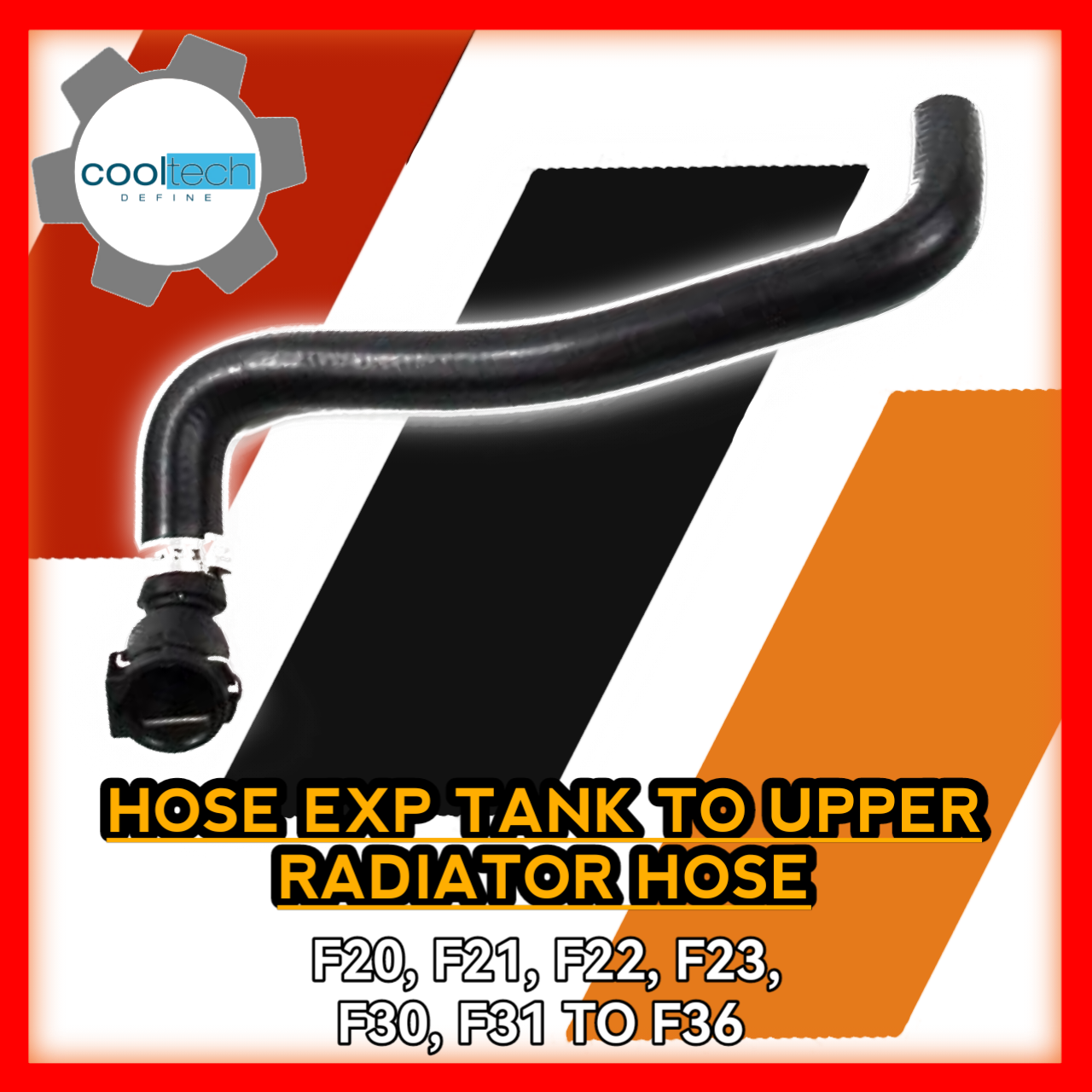 Hose EXP Tank to Upper Radiator Hose F20 F21 F22 F23 F30 F31 to F36