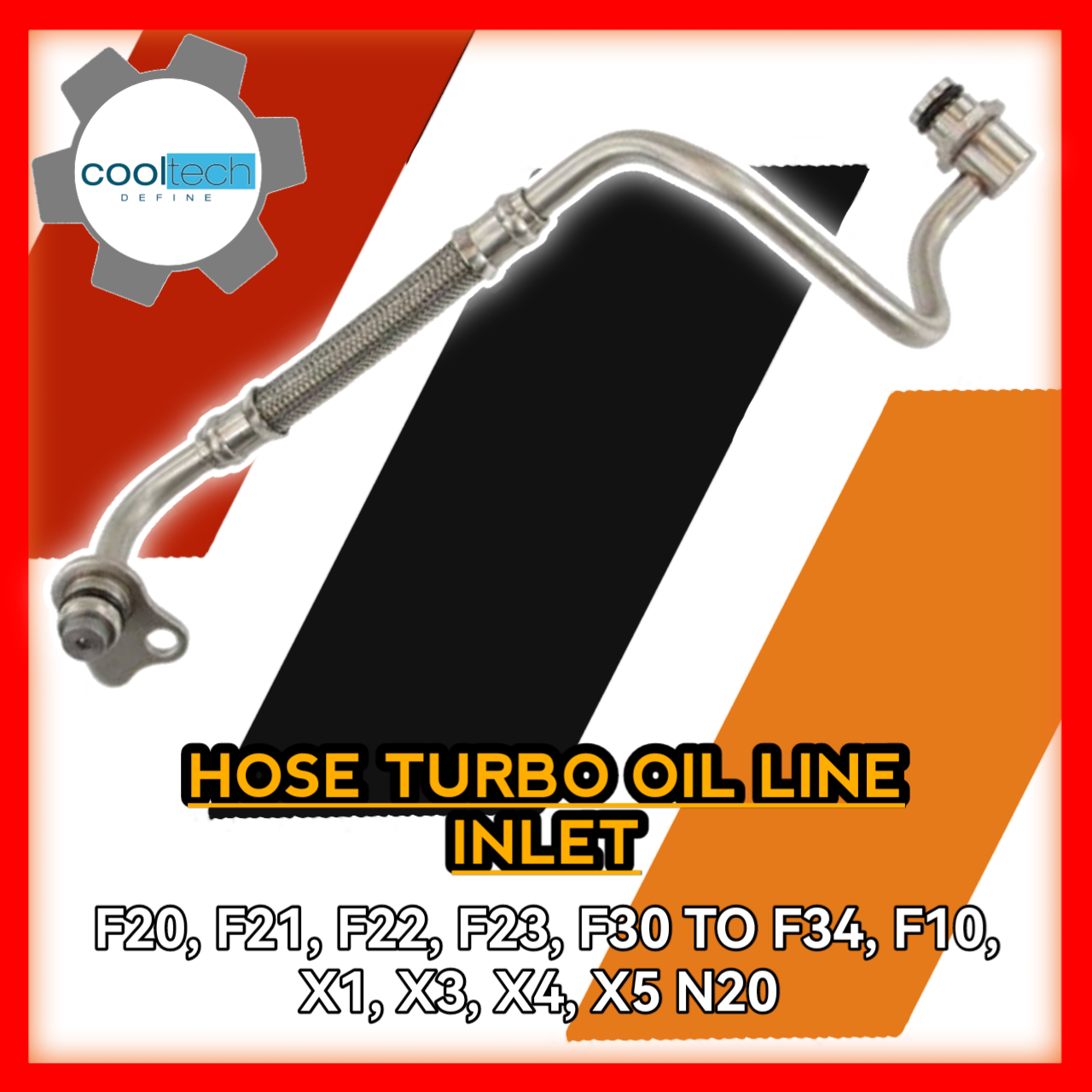 Hose Turbo Oil Line Inlet F20 F21 F22 F23 F30 to E34 F10 X1 X3 X4 X5 N20