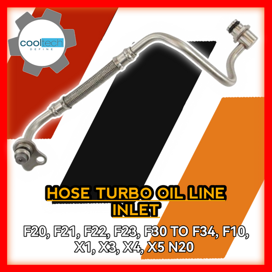 Hose Turbo Oil Line Inlet F20 F21 F22 F23 F30 to E34 F10 X1 X3 X4 X5 N20