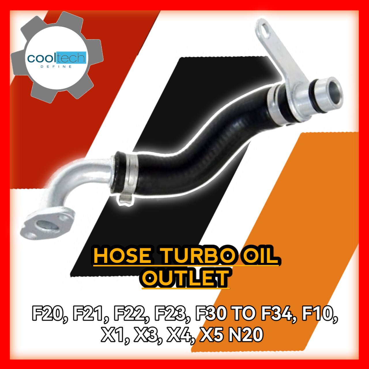 Hose Turbo Oil Outlet F20 F21 F22 F23 F30 to F34 F10 X1 X3 X4 X5 N20