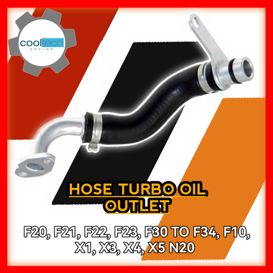 Hose Turbo Oil Outlet F20 F21 F22 F23 F30 to F34 F10 X1 X3 X4 X5 N20