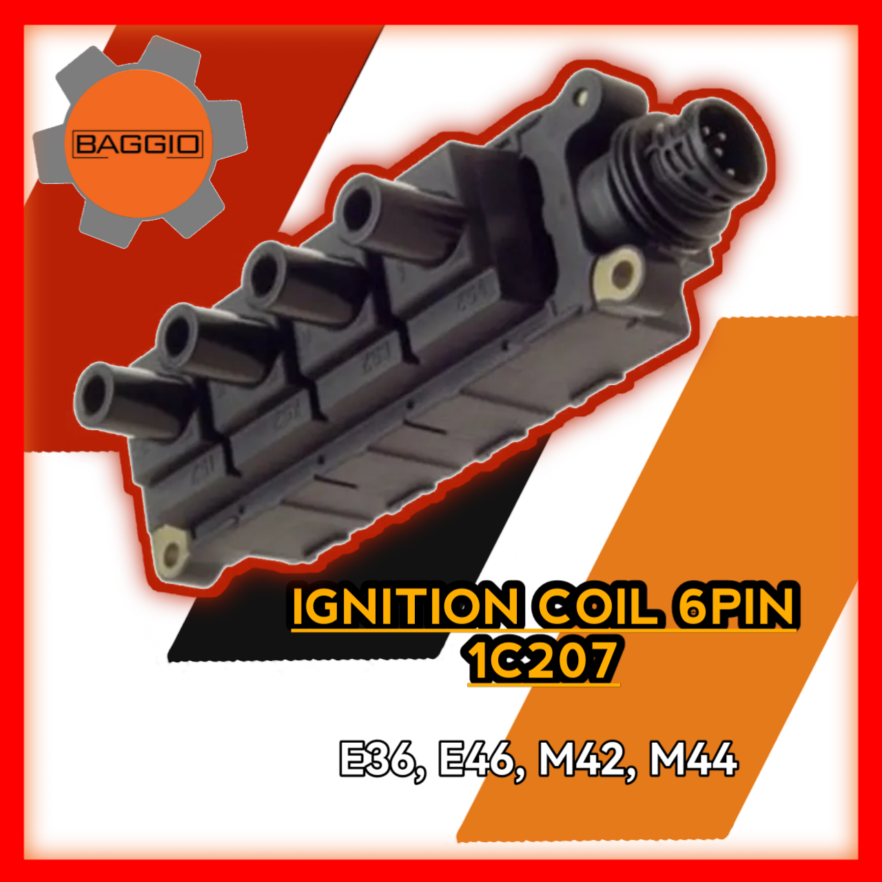 Ignition Coil 6PIN IC207 E36 E46 M42 M43 M44