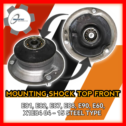 Mounting Shock Top Front E81 E82 E87 E88 E90 E60 X1 E84 2004 to 2015 Steel Type