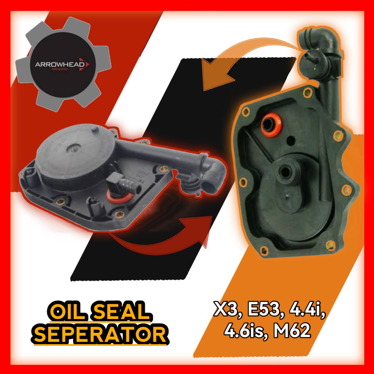 Oil Seperator X5 E53 4.4i 6is M62