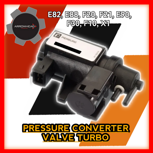 Pressure Converter Valve Turbo E82 E88 F20 F21 E90 F30 F10 X1