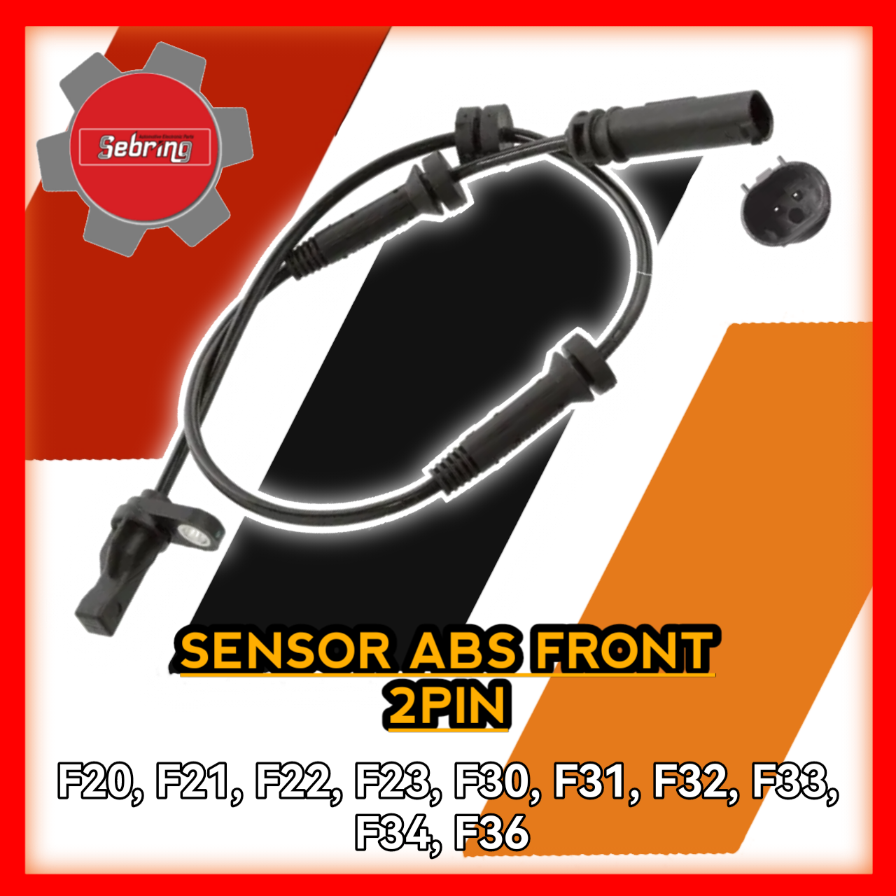 Sensor ABS Front 2pin F20 F21 F22 F23 F30 F31 F32 F33 F34 F36 410054