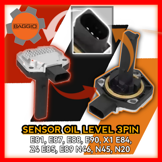 Sensor Oil Level 3pin E81 E87 E88 E90 X1 E84 Z4 E85 E89 N46 N45 N20