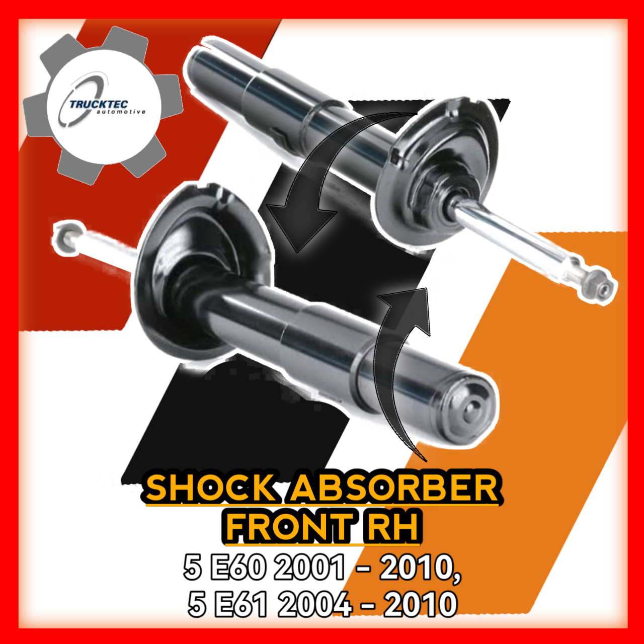 Shock Absorbers Front Right 5 E60 E61 2001 to 2010 400239TT