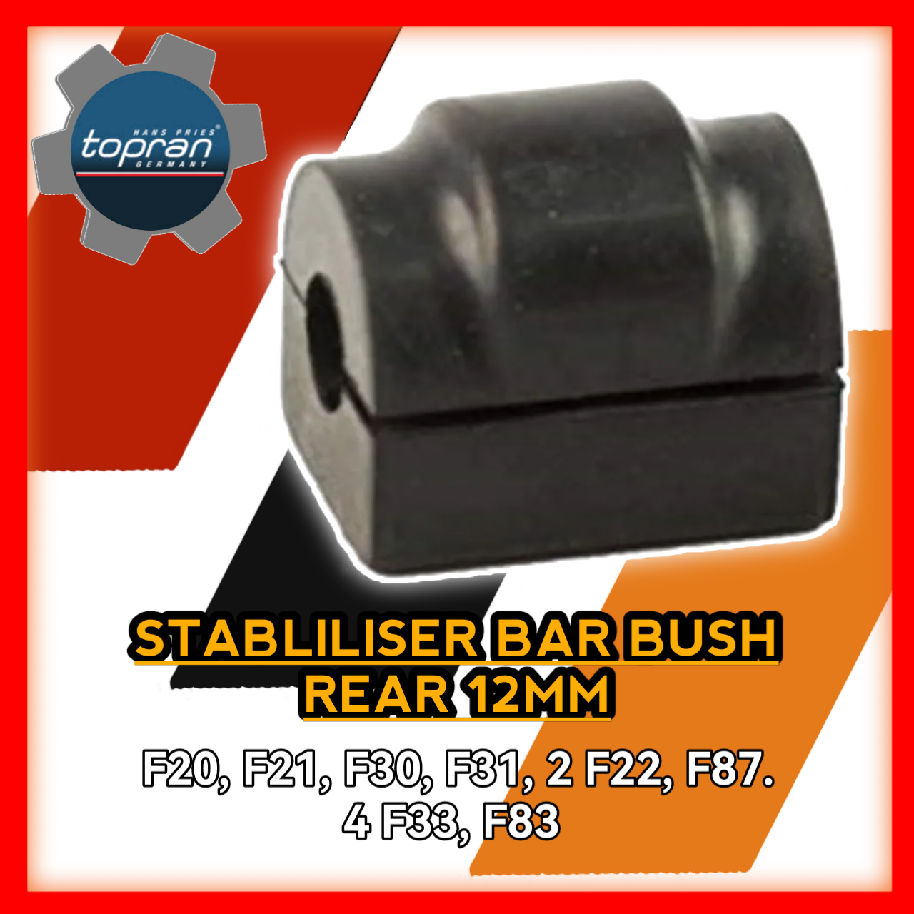 Stabilizer Bar Bush Rear 12mm F20 F21 F30 F31 2 F22 F87 4 F33 F83