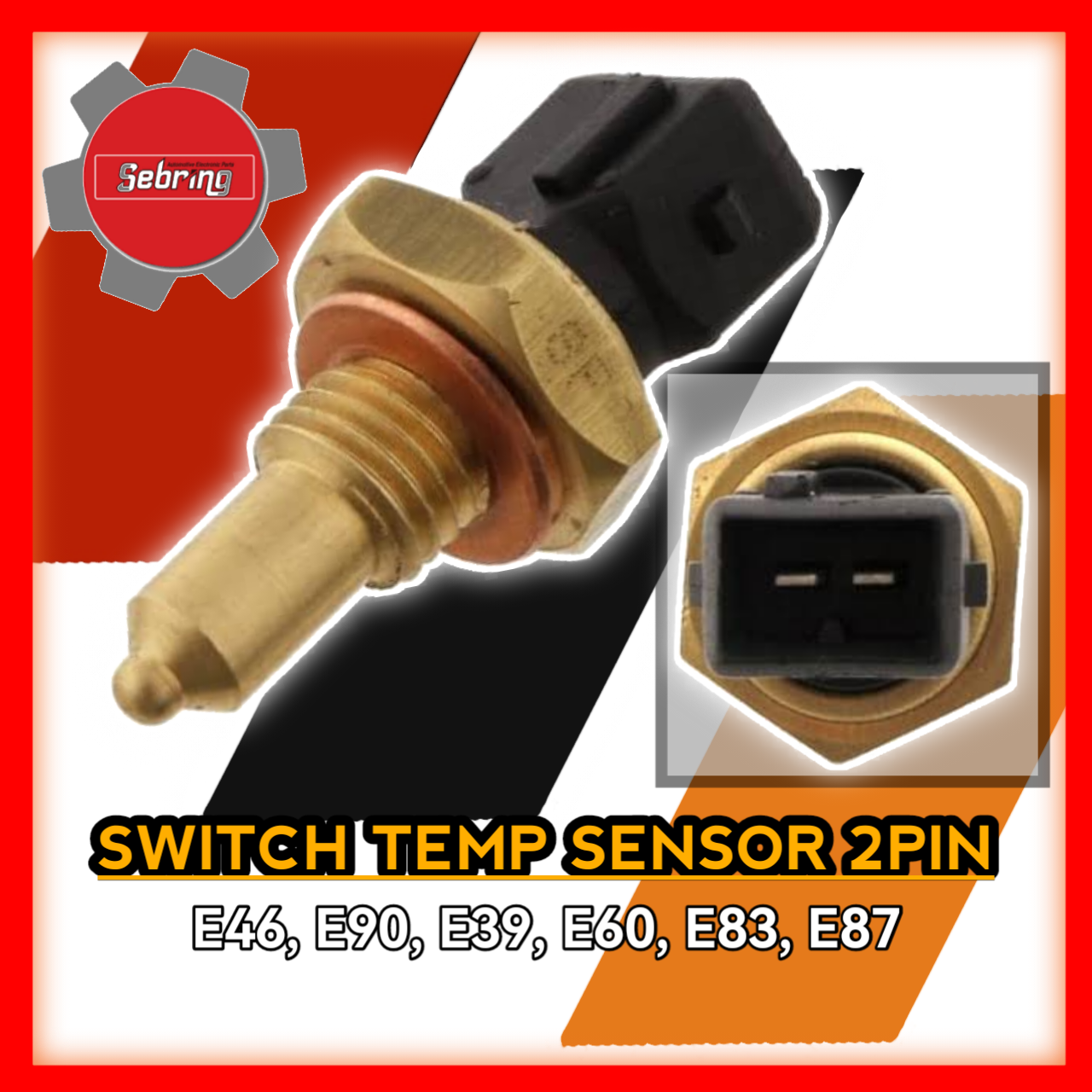 Switch Temperature Sensor 2pin E46 E90 E39 E60 E83 E87 400521